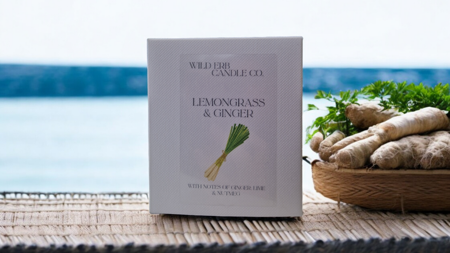 Lemongrass & Ginger Luxury Candle