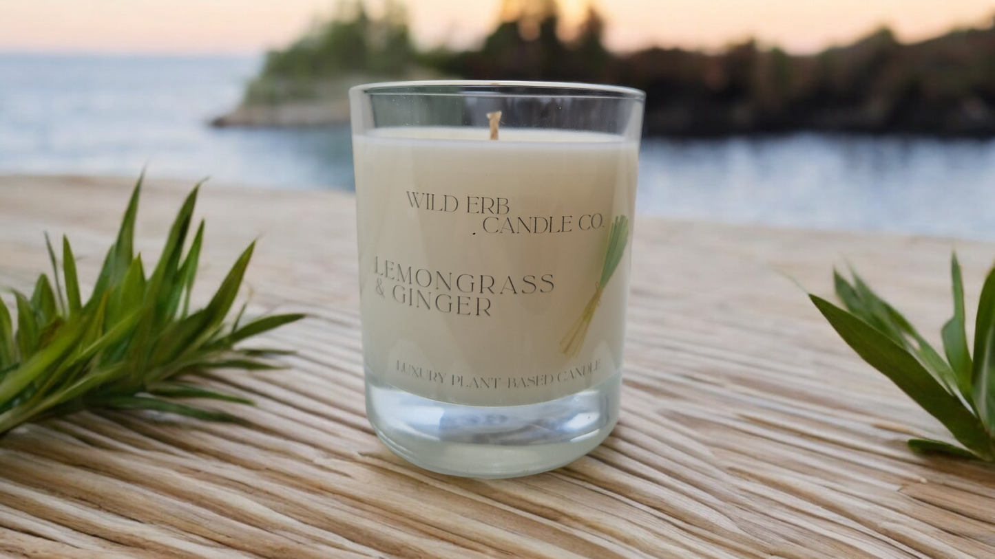 Lemongrass & Ginger Luxury Candle