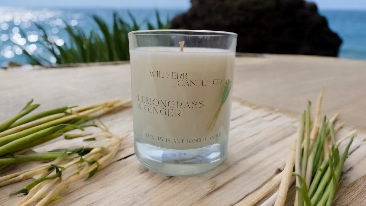 Lemongrass & Ginger Luxury Candle