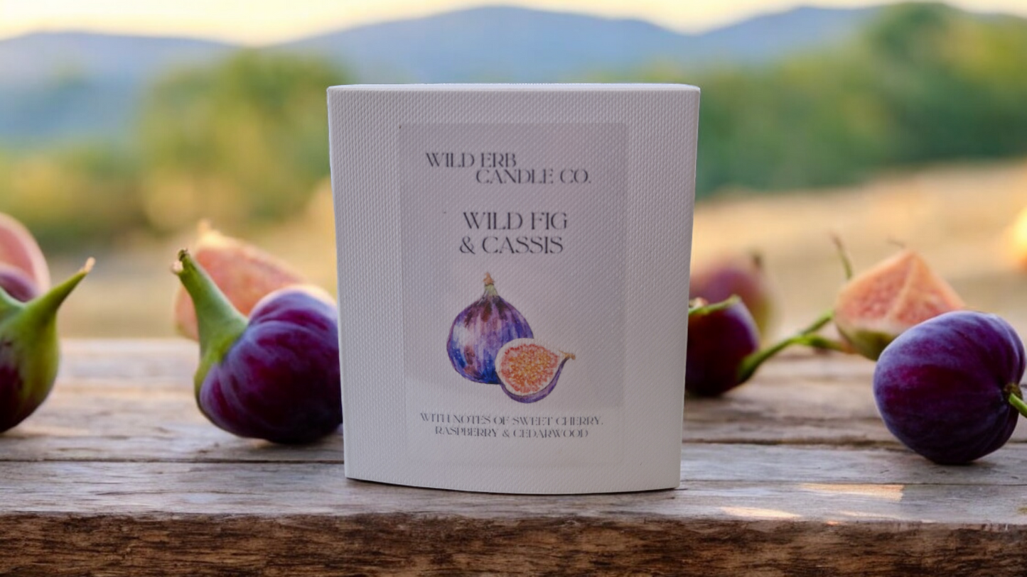 Wild Fig & Cassis Luxury Candle