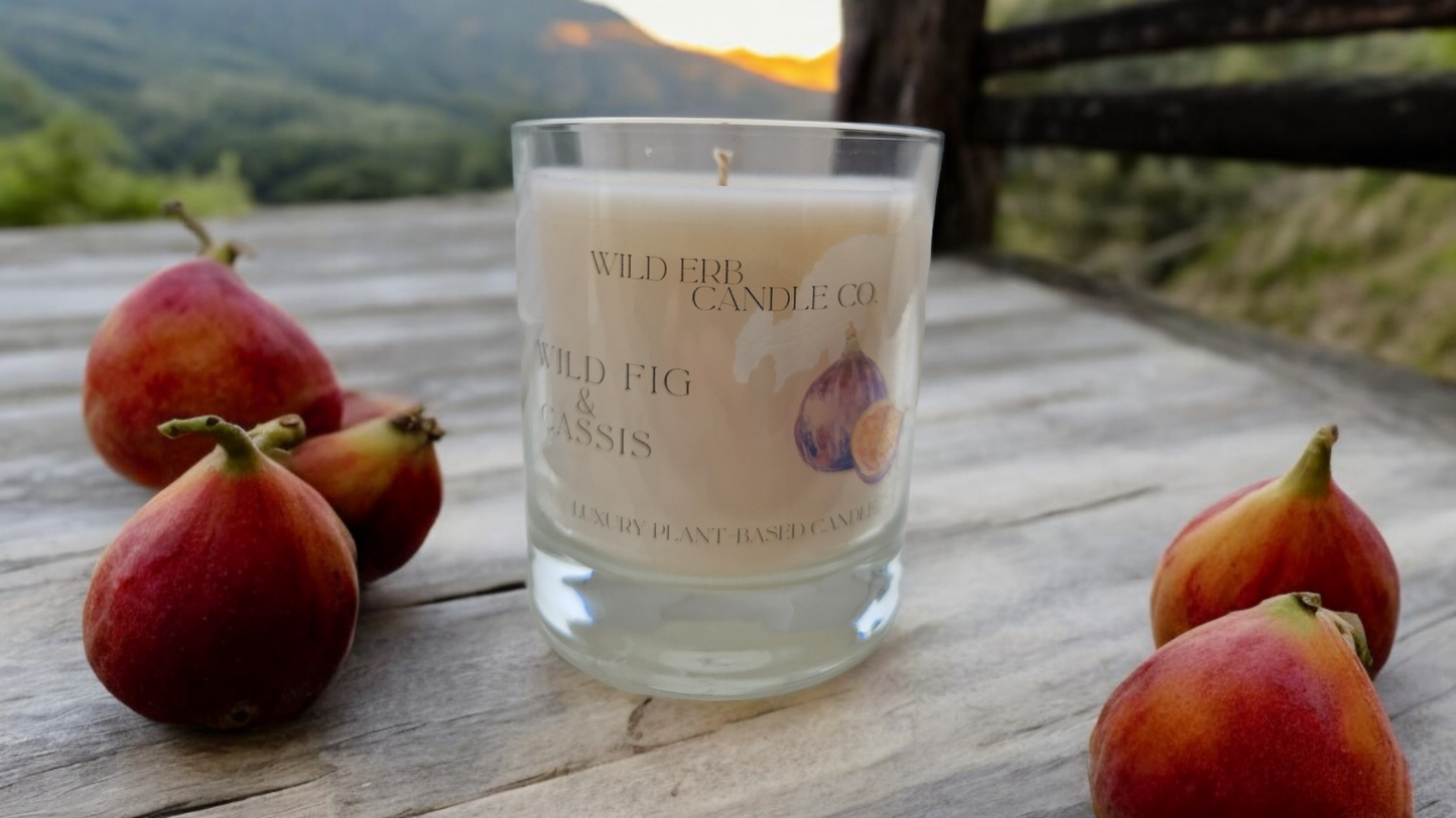 Wild Fig & Cassis Luxury Candle