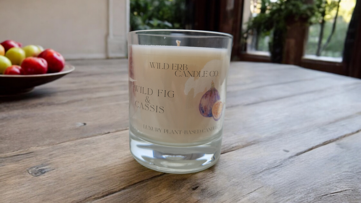 Wild Fig & Cassis Luxury Candle
