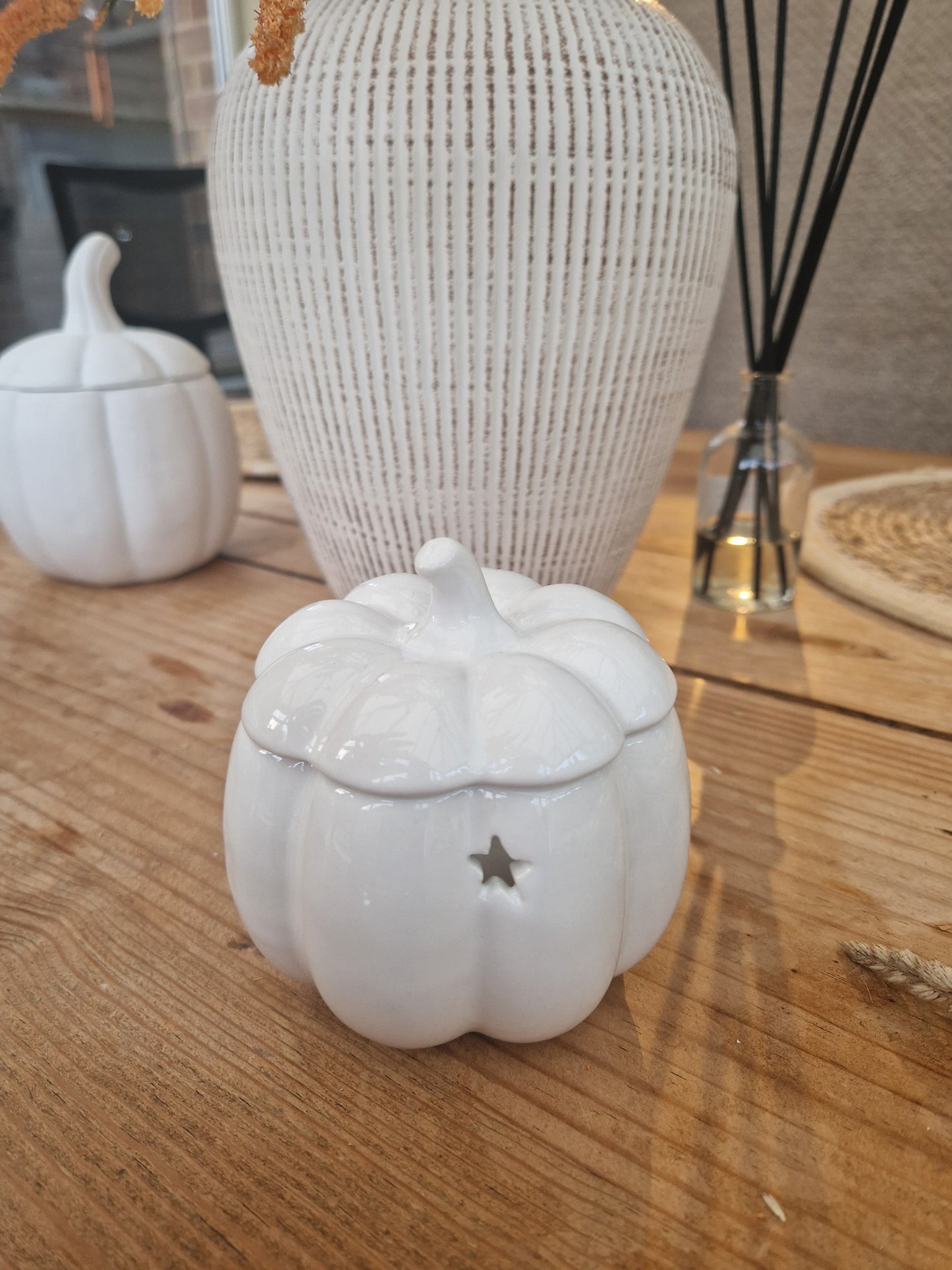 Ceramic Pumpkin Burner