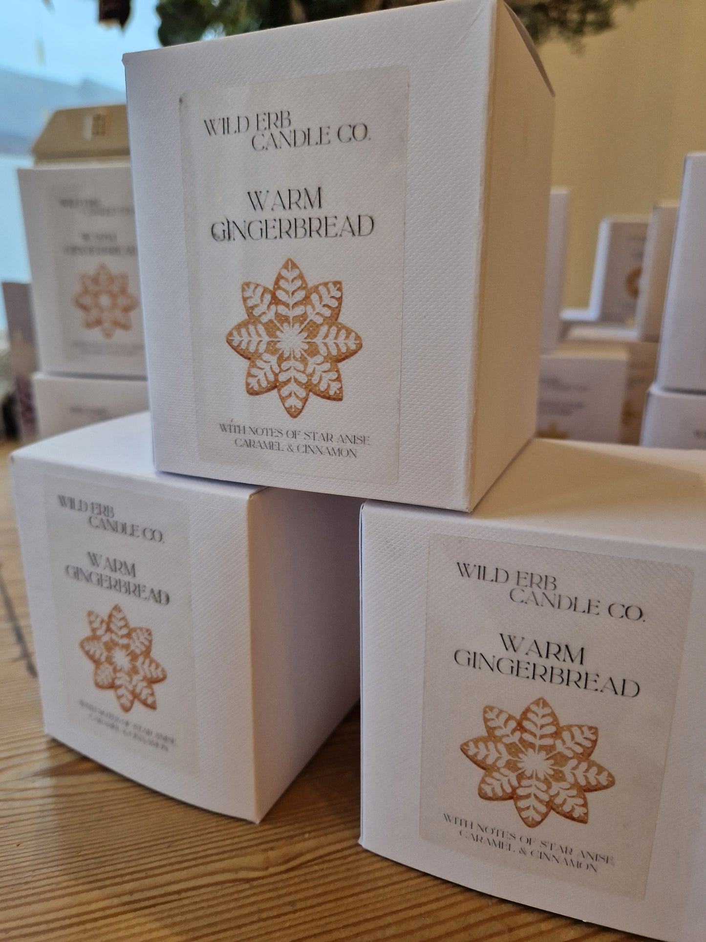 Warm Gingerbread Luxury Candle