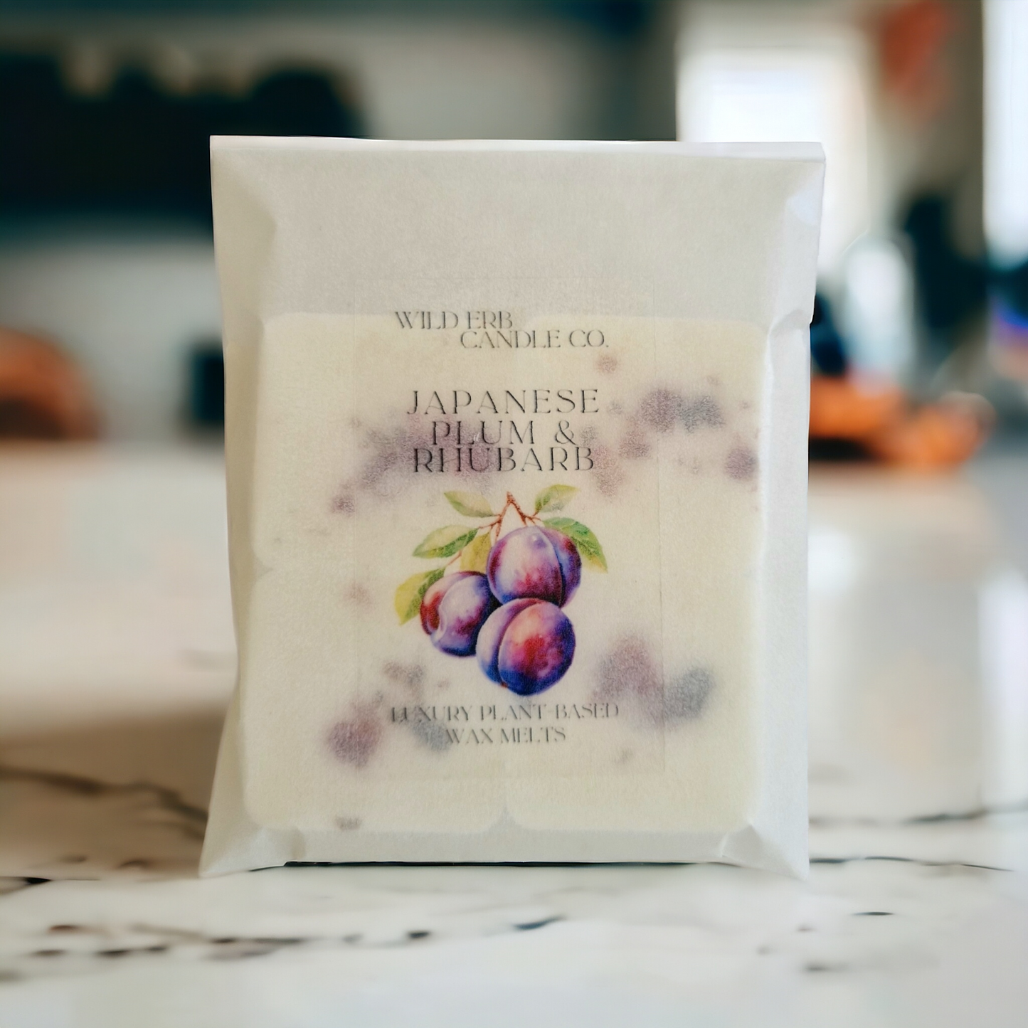 Japanese Plum & Rhubarb Luxury Wax Melts