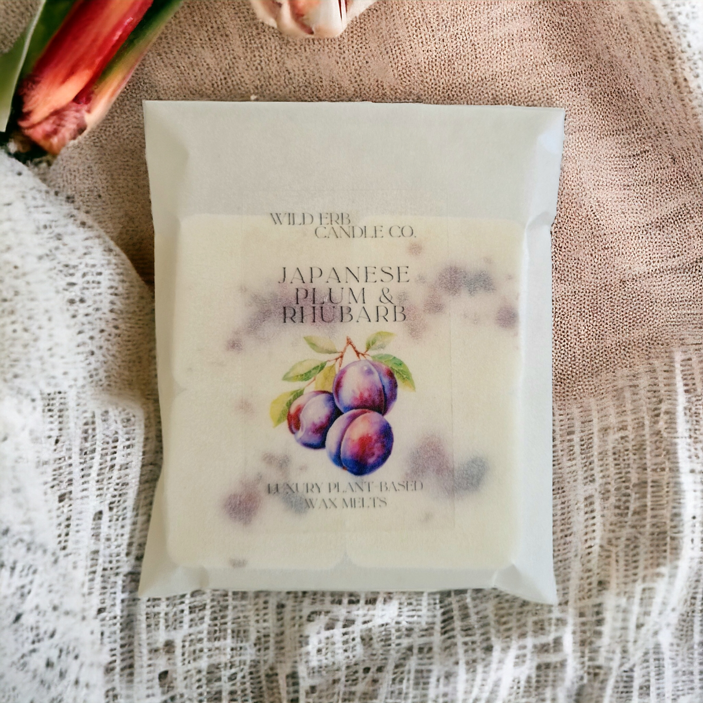 Japanese Plum & Rhubarb Luxury Wax Melts