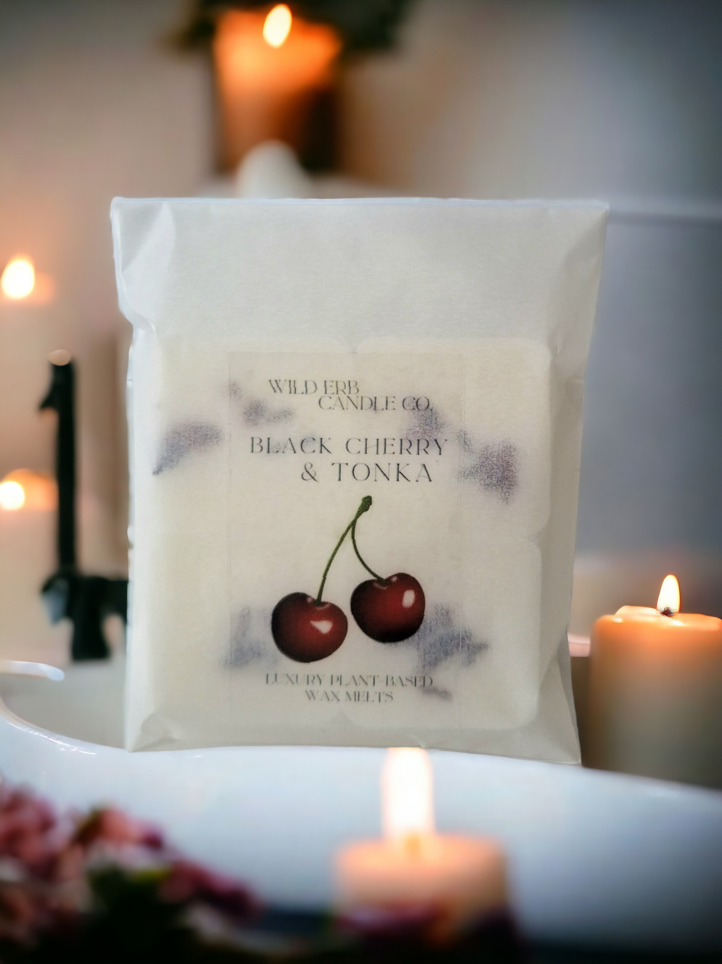 Black Cherry & Tonka Luxury Wax Melts