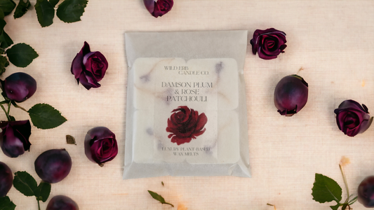 Damson Plum & Rose Patchouli Luxury Wax Melts