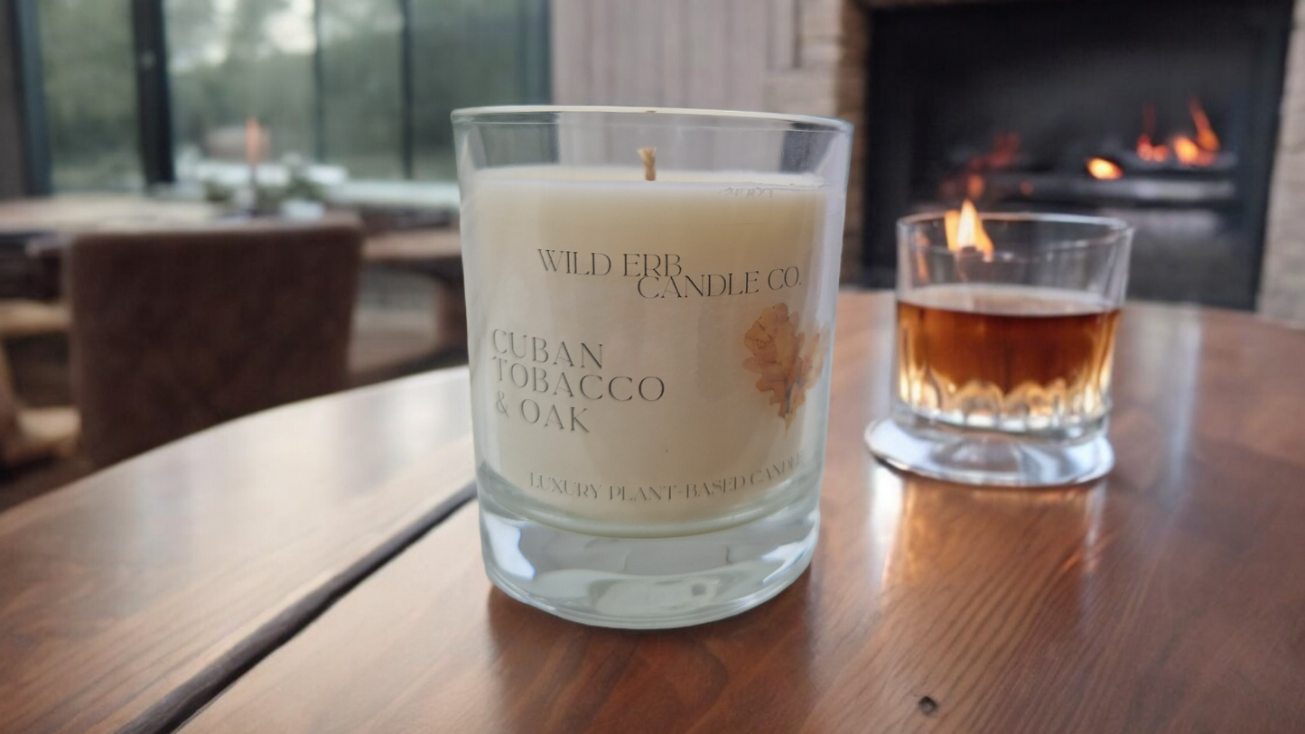 Cuban Tobacco & Oak Luxury Candle