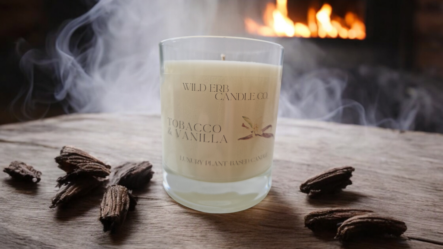 Tobacco & Vanilla Luxury Candle