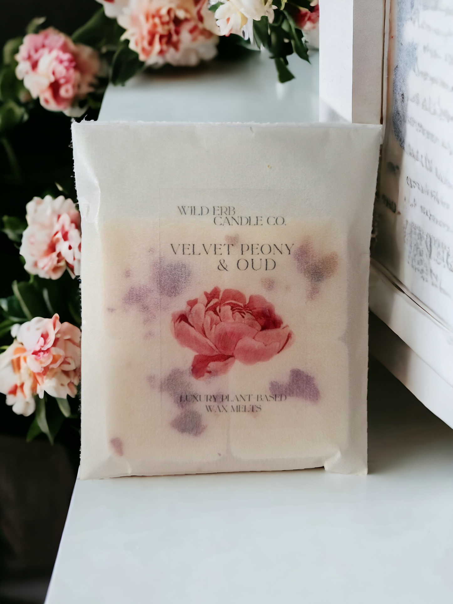 Velvet Peony & Oud Luxury Wax Melts