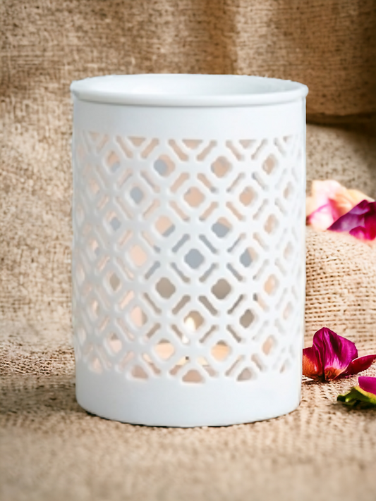 White Lattice Burner