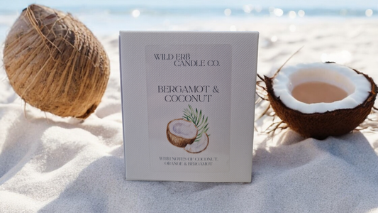 Bergamot & Coconut Luxury Candle
