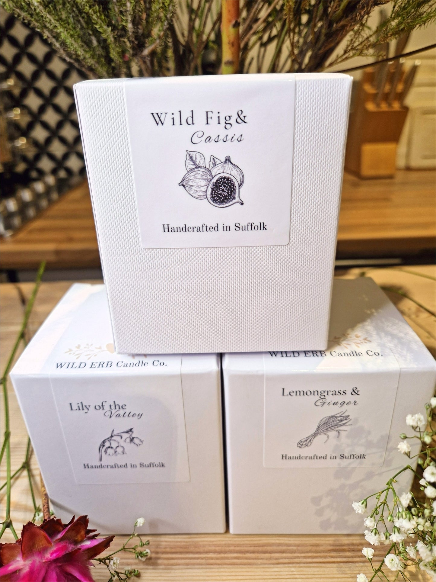 Wild Fig & Cassis Luxury Candle