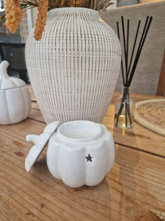 Ceramic Pumpkin Burner