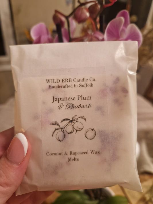 Japanese Plum & Rhubarb Luxury Wax Melts