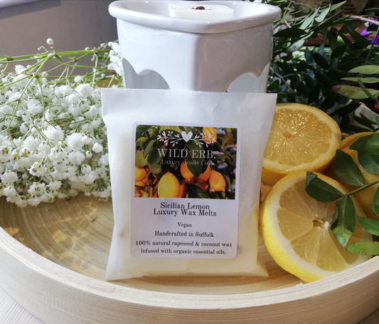 Sicilian Lemon Aromatherapy Luxury Wax Melts
