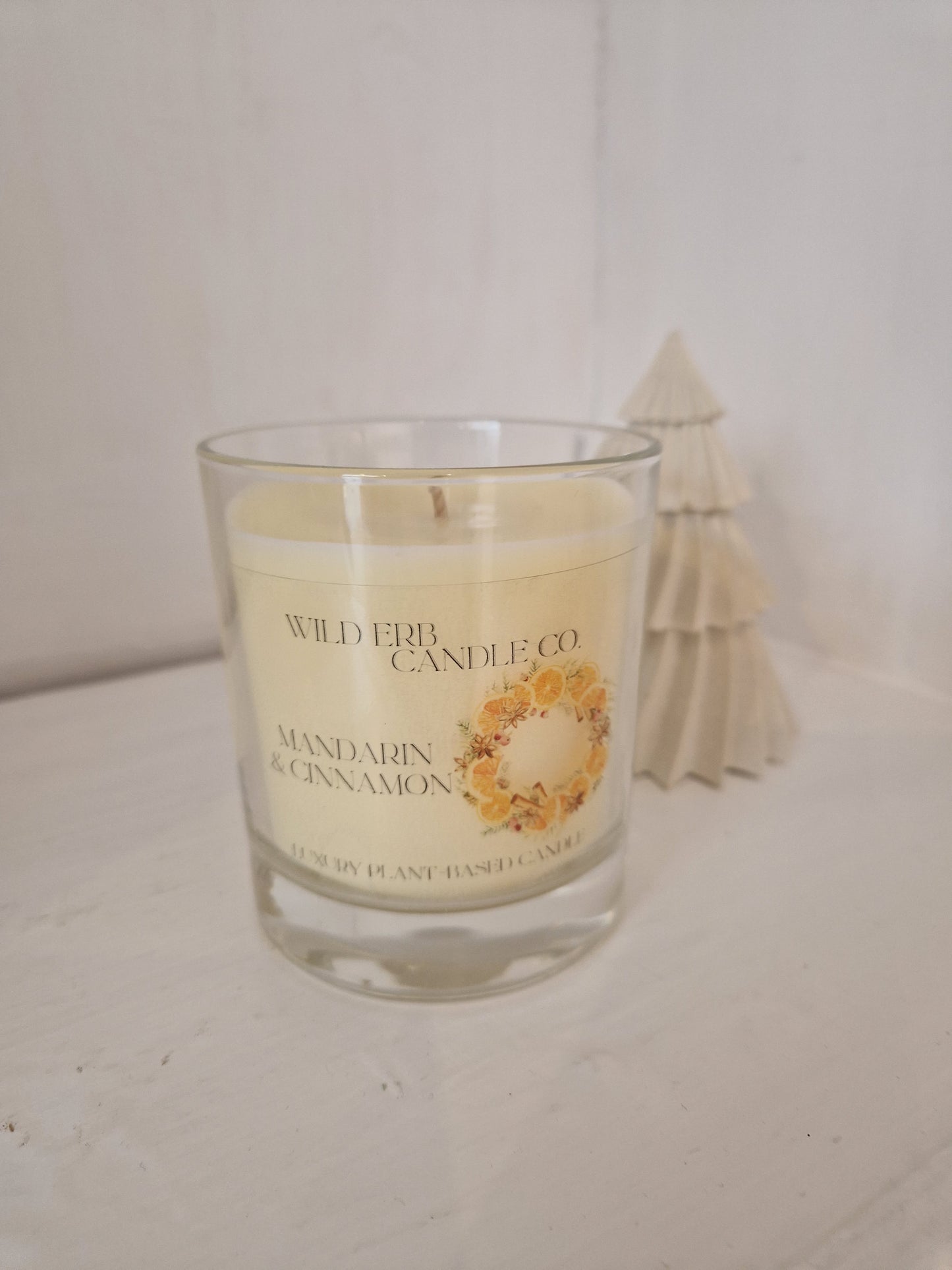 Mandarin & Cinnamon Luxury Candle