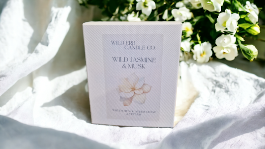 Wild Jasmine & Musk Luxury Candle