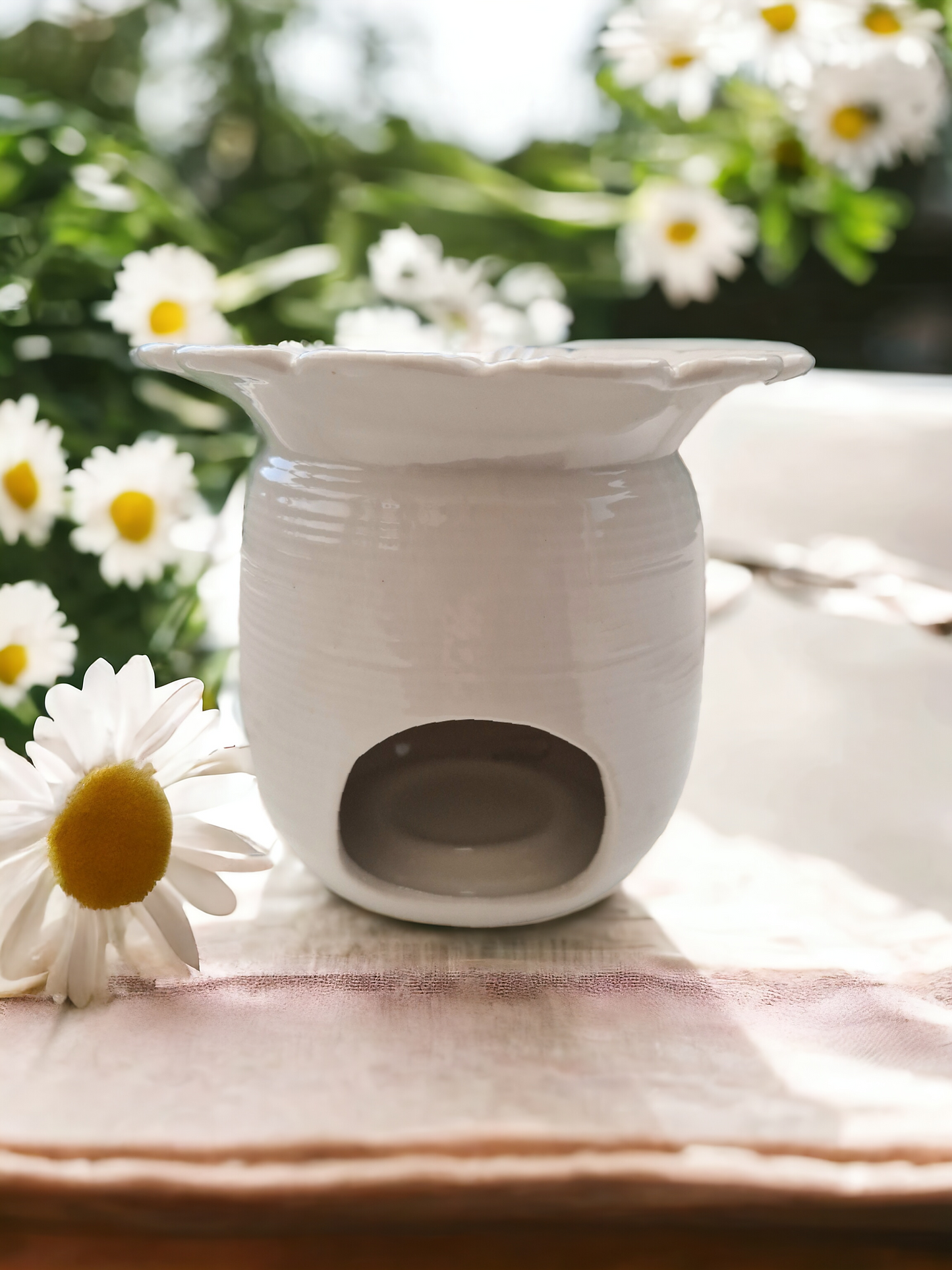 Ceramic Daisy Burner